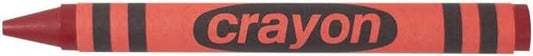 Red Crayons Bulk - 80 Count Regular Size Single Color Crayon Refill Bulk, Non-Toxic Art Supplies for Teachers, Classrooms and School Projects