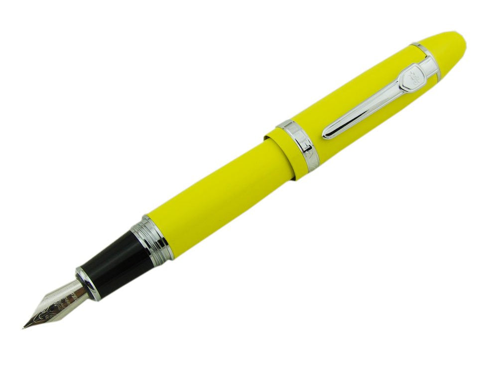 Lanxivi Jinhao 159 Fountain Pen Snow White Color Silver Trim with Removeable Converter