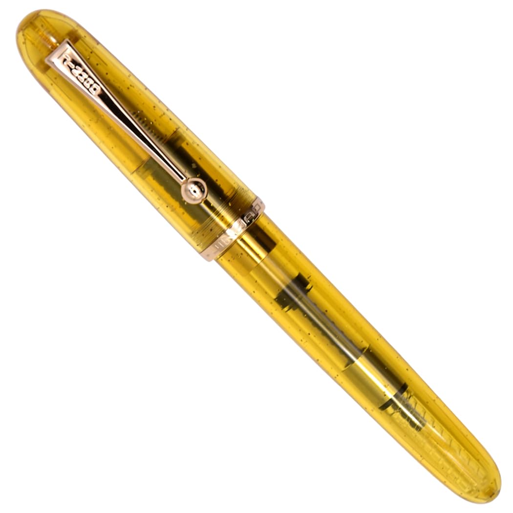 Jinhao 9013 Fountain Pen Heartbeat Point,Medium Nib 0.7mm Office Writing Ink Pen with Converter(White)