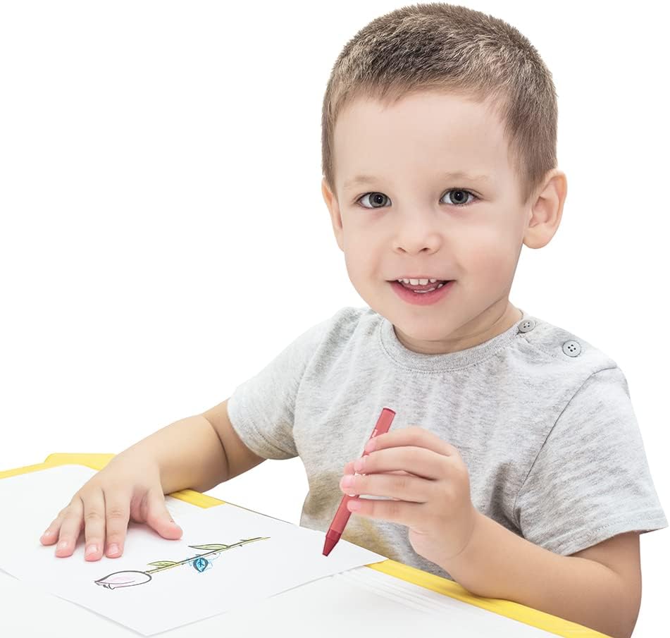 Rarlan Crayons Bulk, 4 Classic Colors, 200 Boxes, 800 Count Crayons