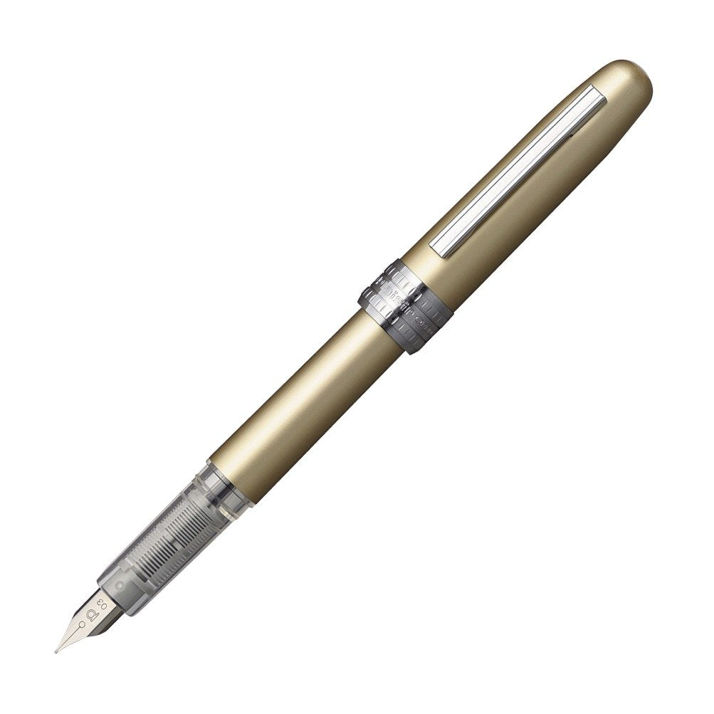 Platinum Fountain Pen, Plaisir Fine Nib, Blue (PGB-1000-#56-F)