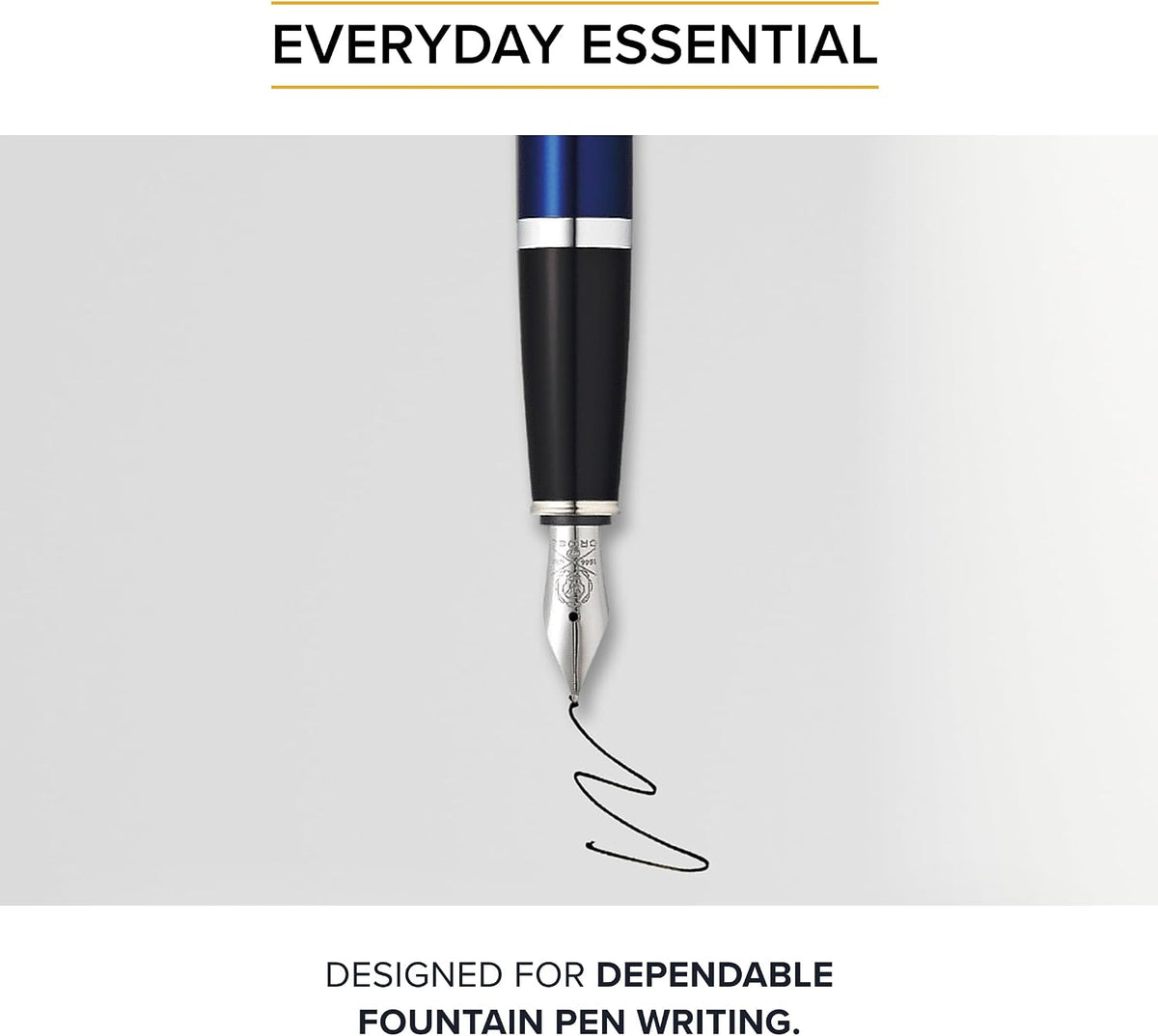 Cross Fountain Pen Converter, Push-In Style, Snap-Fit Design
