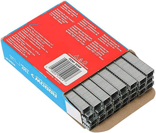 Arrow 504 T50 Staples, 1/4-Inch Leg, 3/8-Inch Crown, 5000 Count