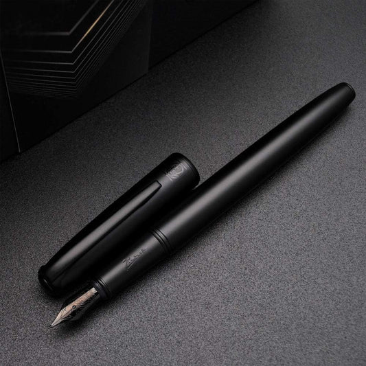 Picasso 916 Malage Fountain Pen Original Box New Version (Polar Night Black, Medium Nib 0.7mm)