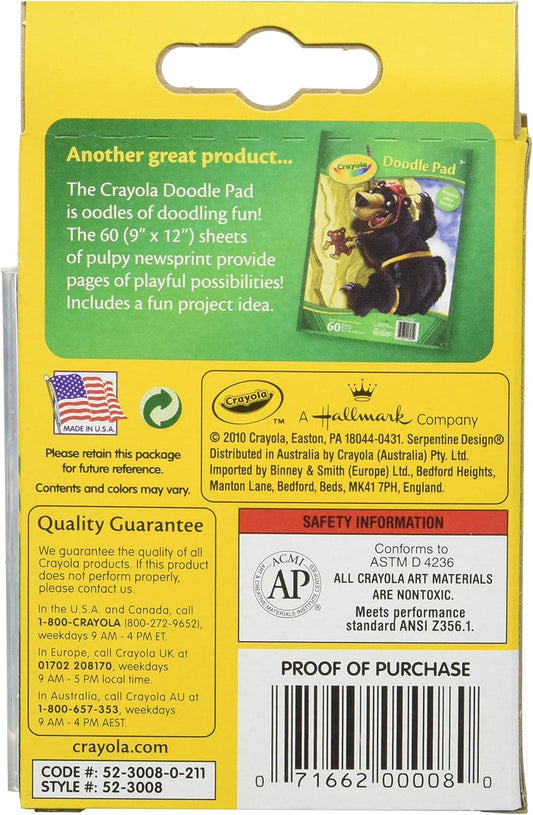 Crayola Crayons,8 Count (Case of 48)
