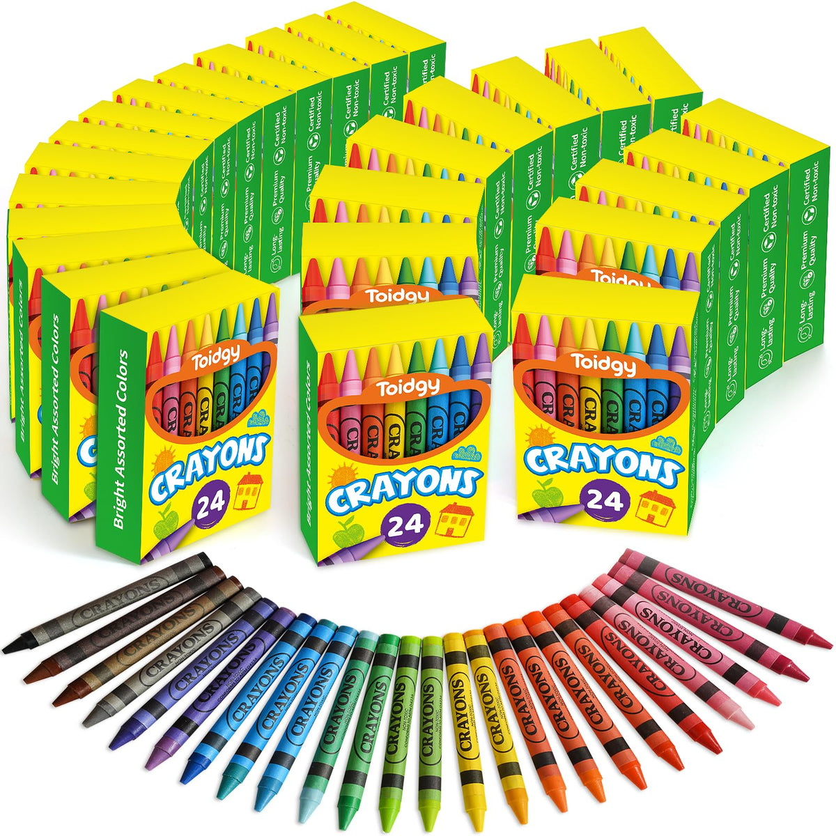 Everyday Easy-Clean Crayons