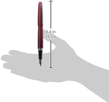 PILOT Cocoon Fountain Pen Medium Nib Bordeaux Body (FCO-3SR-BO-M)