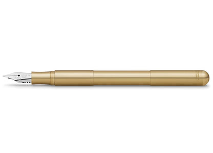 Kaweco SUPRA Fountain Pen Black I Exclusive Fountain Pen for Ink Cartridges Including Retro Metal Box I Fountain Pen 16.5 cm I Nib: F (Fine)