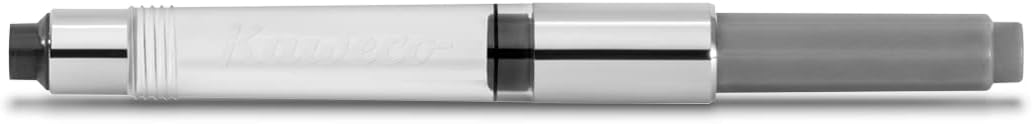 Kaweco Standard Converter Pearl Black Chrome for Fountain Pens from SUPRA, SPECIAL, STUDENT, DIA2, PERKEO series | Ink Converter Fountain Pen with 0.82 ml/ 0.03 oz Filling Capacity