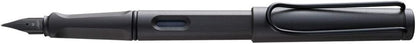 Lamy Safari Fountain Pen (19M) White & 5 Black Ink Cartridges