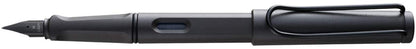 Lamy Safari Fountain Pen (19M) White & 5 Black Ink Cartridges