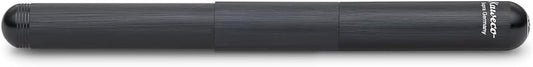 Kaweco SUPRA Fountain Pen Black I Exclusive Fountain Pen for Ink Cartridges Including Retro Metal Box I Fountain Pen 16.5 cm I Nib: F (Fine)