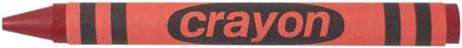 Red Crayons Bulk - 80 Count Regular Size Single Color Crayon Refill Bulk, Non-Toxic Art Supplies for Teachers, Classrooms and School Projects
