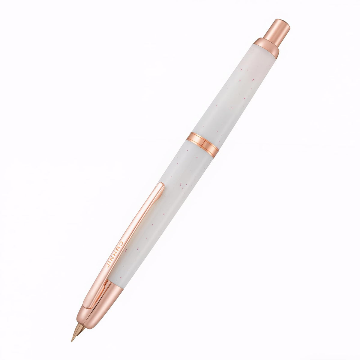 Lovely Ice Blue! JINHAO 20 Resin Press Fountain Pen F Nib Writing Ink Pen with Converter School Office Stationery Gift
