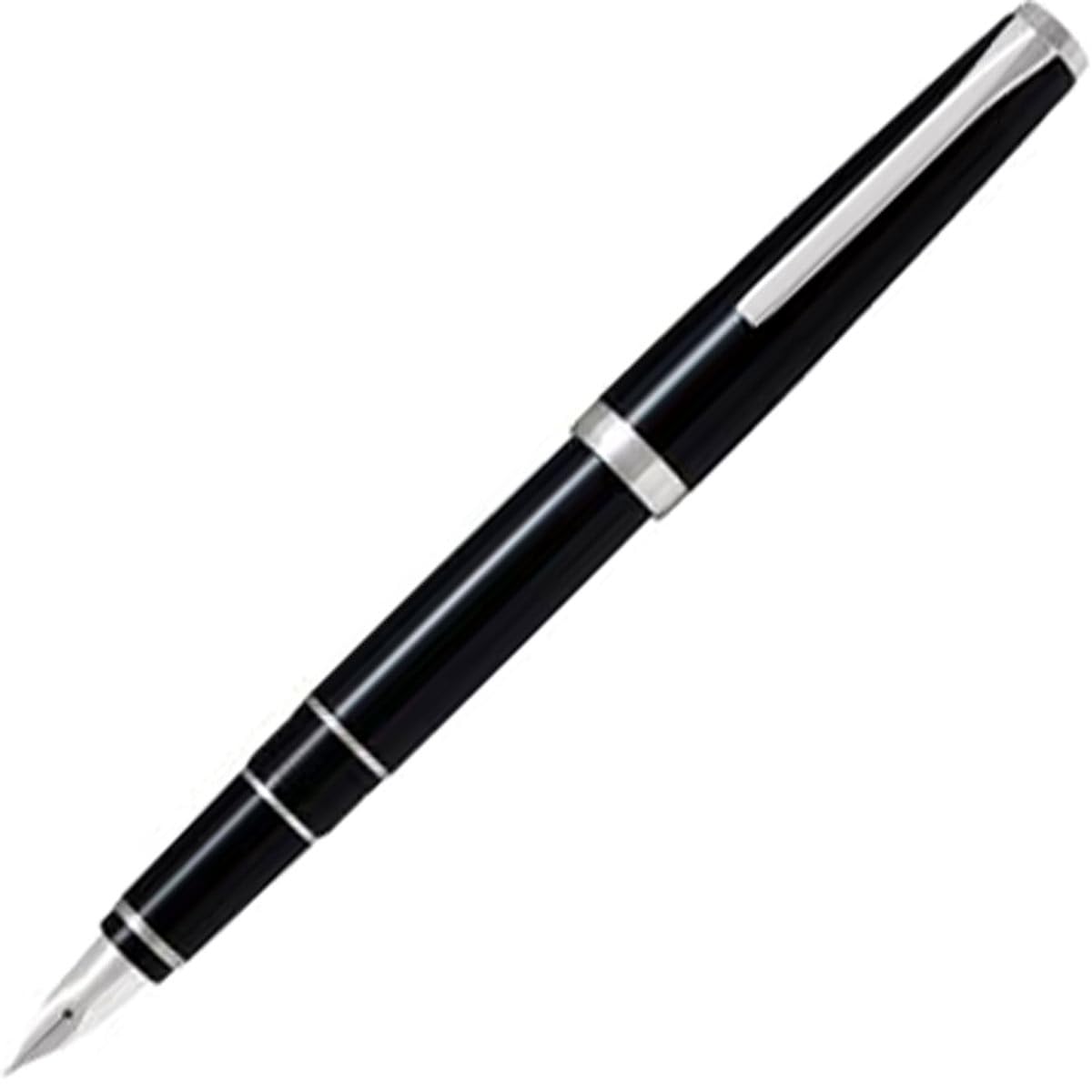 PILOT Metal Falcon Collection Fountain Pen, Brown Barrel, Fine Nib (60572)