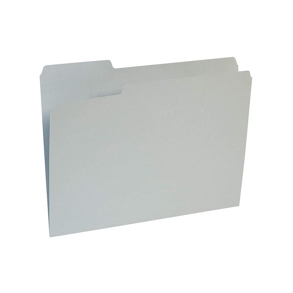 Staples Reinforced Colored File Folders, Letter, 3-Tab, Red, 100/Bx