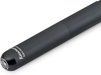 Kaweco SUPRA Fountain Pen Black I Exclusive Fountain Pen for Ink Cartridges Including Retro Metal Box I Fountain Pen 16.5 cm I Nib: F (Fine)