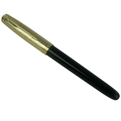 Jinhao HongYun 75 Fountain Pen, Chiseled Silver, Fine Nib With Ink Converter, Dark grew Trim, Gift Box