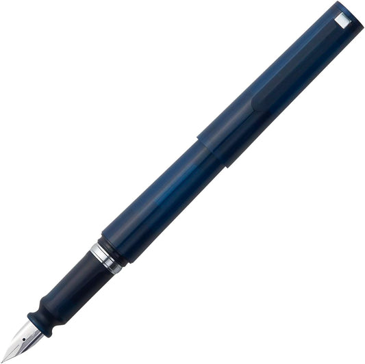Sailor Fountain Pen, TUZU ADJUST Fountain Pen, Packaged, Clear Navy, Fine Point, 11-0549-242