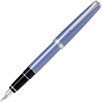 PILOT Metal Falcon Collection Fountain Pen, Brown Barrel, Fine Nib (60572)