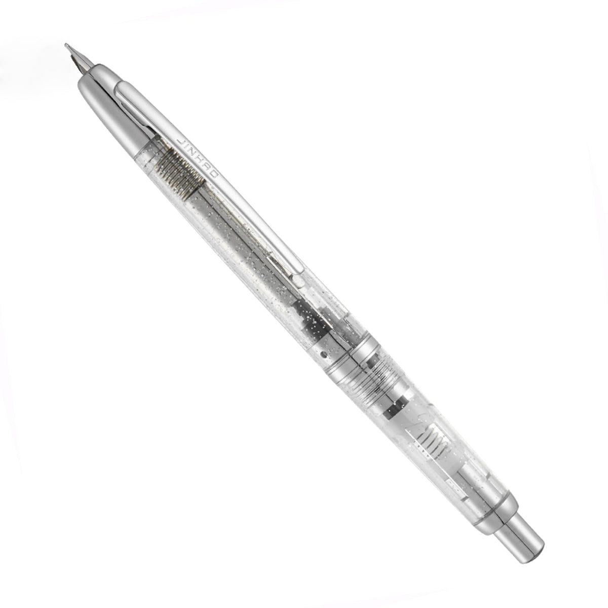 Lovely Ice Blue! JINHAO 20 Resin Press Fountain Pen F Nib Writing Ink Pen with Converter School Office Stationery Gift