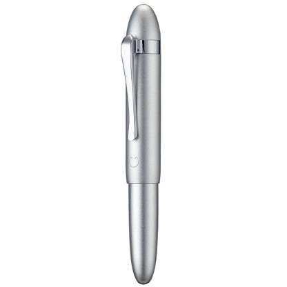 HONG DIAN M1 Fountain Pen Fine Nib, Purple & Submarine Shape Aluminium Short Mini Pocket Travel Pen
