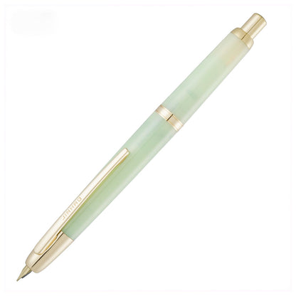 Lovely Ice Blue! JINHAO 20 Resin Press Fountain Pen F Nib Writing Ink Pen with Converter School Office Stationery Gift