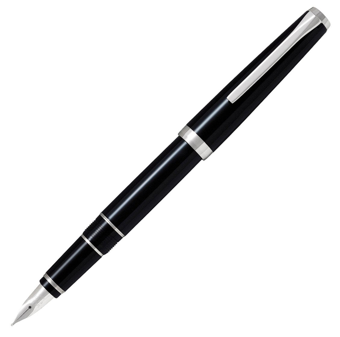PILOT Metal Falcon Collection Fountain Pen, Brown Barrel, Fine Nib (60572)
