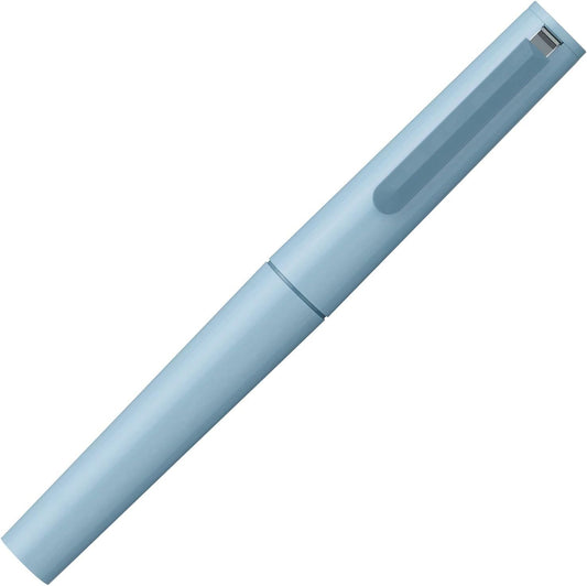 Sailor Fountain Pen TUZU ADJUST, Rotating Nib Feature and Natural Fit Grip, Includes 2 Ink Cartridges and Converter, Beginner, Everyday Use, Light Blue, Medium Point, 12-0541-441