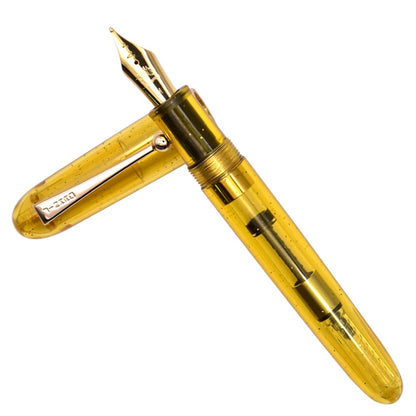 Jinhao 9013 Fountain Pen Heartbeat Point,Medium Nib 0.7mm Office Writing Ink Pen with Converter(White)