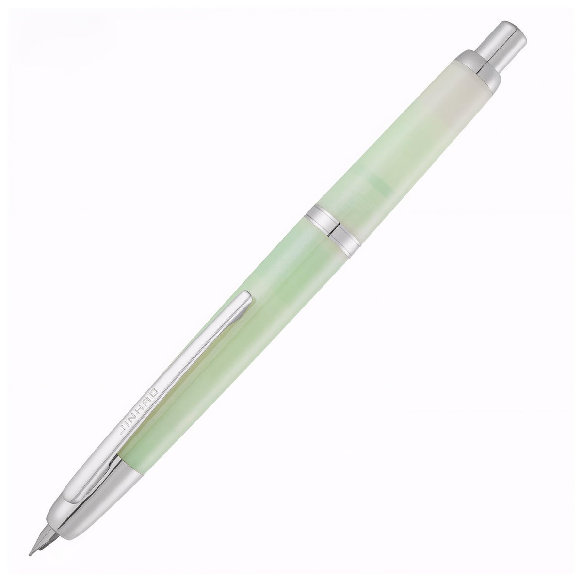 Lovely Ice Blue! JINHAO 20 Resin Press Fountain Pen F Nib Writing Ink Pen with Converter School Office Stationery Gift