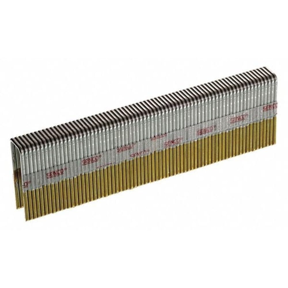 SENCO Collated Heavy Wire Staples, Galvanized, 16 GA (N19BAB) 10,000 ct Box