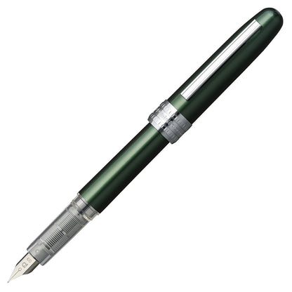 Platinum Fountain Pen, Plaisir Medium Nib, Frosty Blue (PGB-1000B-#57-M)