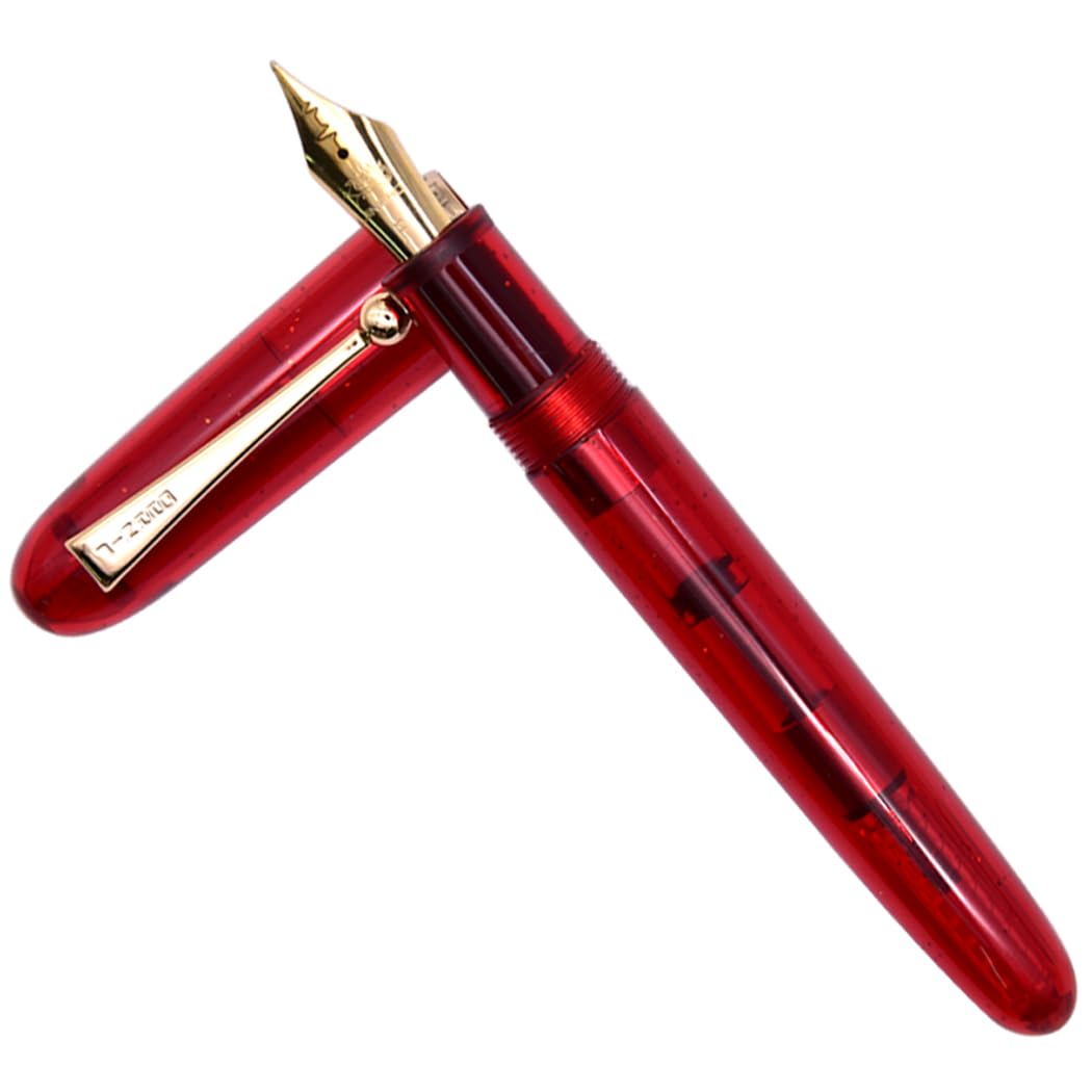 Jinhao 9013 Fountain Pen Heartbeat Point,Medium Nib 0.7mm Office Writing Ink Pen with Converter(White)