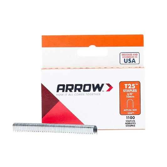 Arrow Fastener 256 Genuine T25 3/8-Inch Staples (3 Pack)