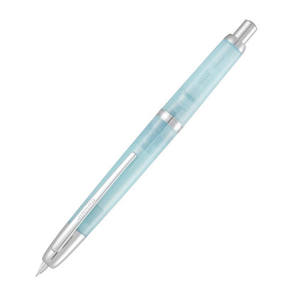 Lovely Ice Blue! JINHAO 20 Resin Press Fountain Pen F Nib Writing Ink Pen with Converter School Office Stationery Gift
