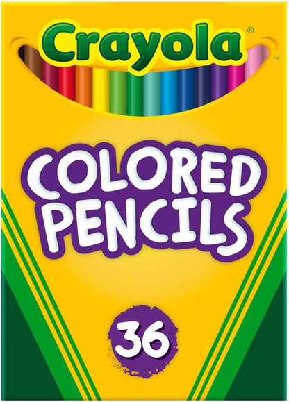 Crayola Colored Pencils Set for Kids (120ct), Cute School Supplies