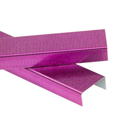 JAM PAPER Standard Size Colorful Staples - Jet Black - 5000/box