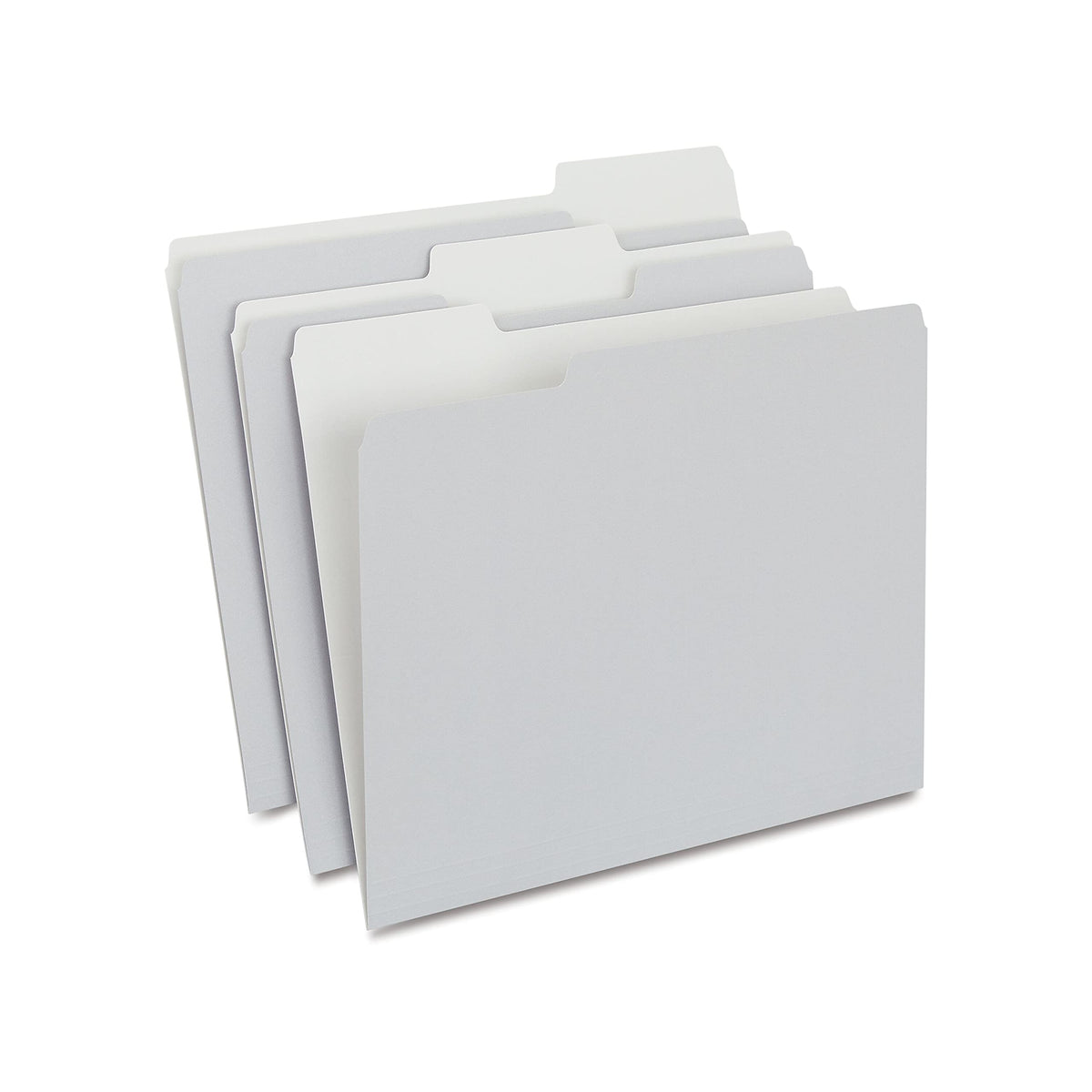 Staples File Folders, Letter Size, 1/3-Cut Tabs, Manila, 100/Pack