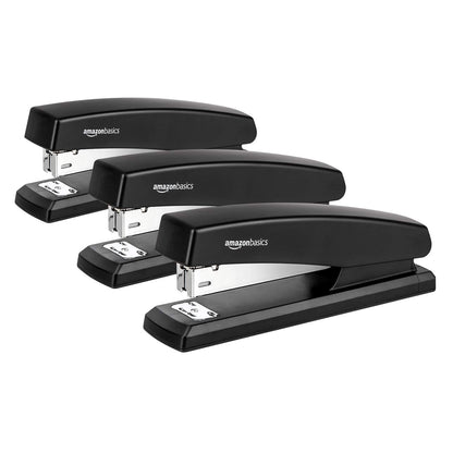 Amazon Basics Standard Stapler Staples, 1/4" Length, 50000 Count, 10-Pack of 5000, Silver