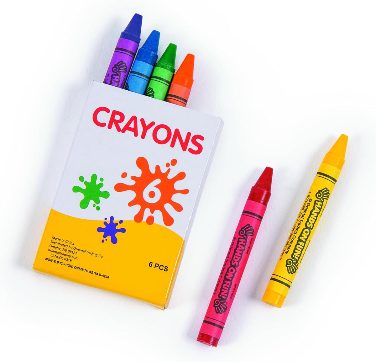 Fun Express Crayons Bulk 48 Pack
