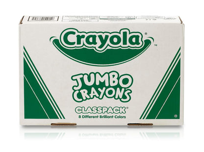 Crayola Crayon Classpack 400ct (8 Colors), Bulk School Supplies