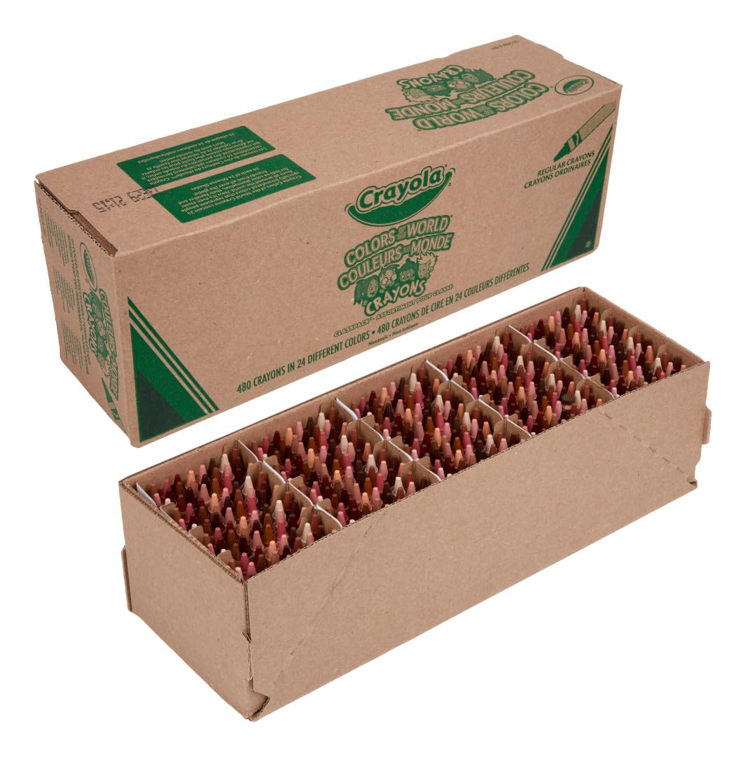 Crayola Crayon Classpack (800ct), Bulk Crayons for Kids, School Supplies