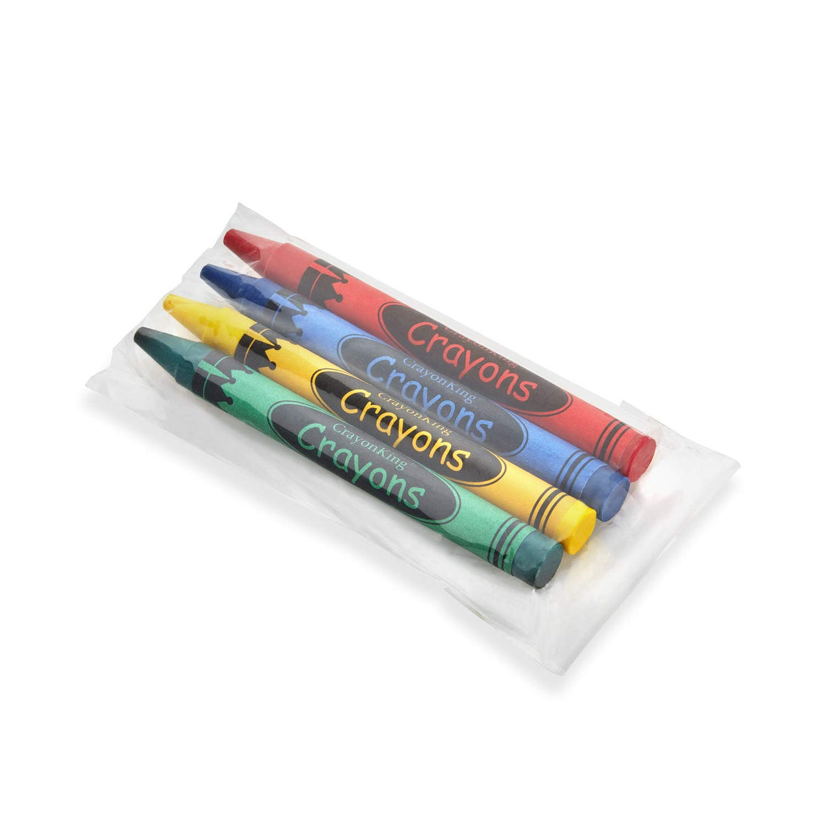 CrayonKing 600 Bulk Crayons, 150 Individually Wrapped 4-Packs