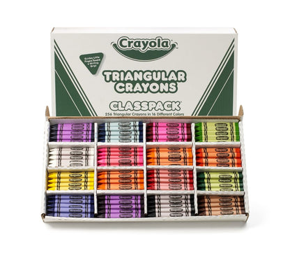 Crayola Crayon Classpack 400ct (8 Colors), Bulk School Supplies