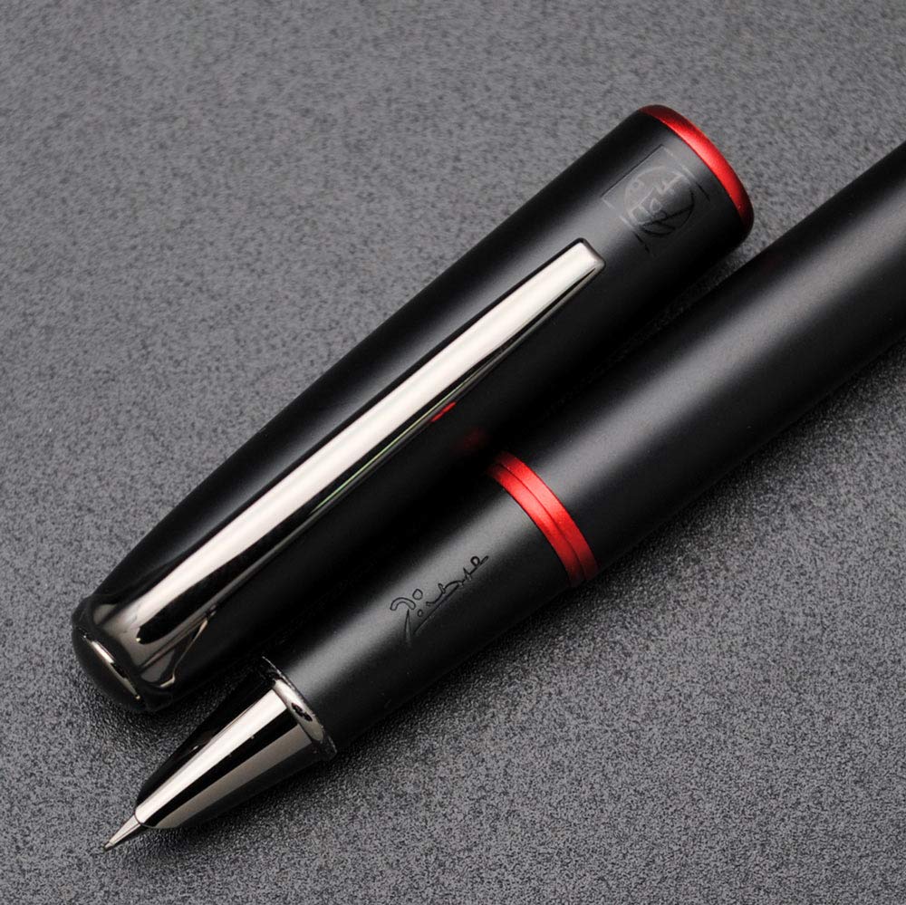 Picasso 916 Malage Fountain Pen Original Box New Version (Polar Night Black, Medium Nib 0.7mm)