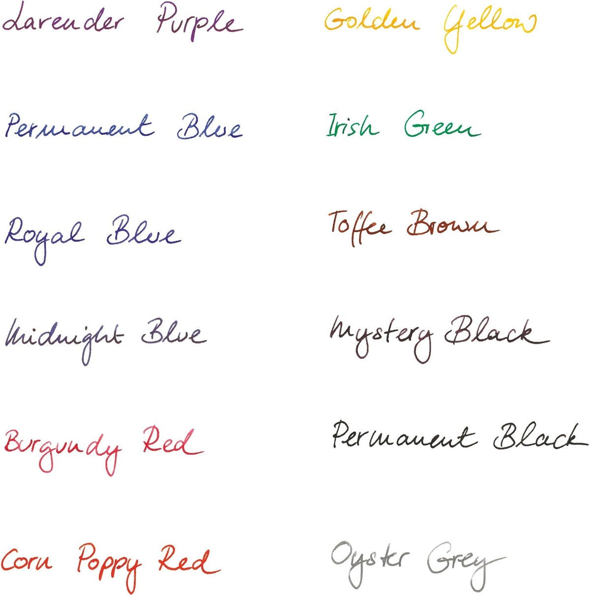 Montblanc Ink Cartridges Midnight Blue 105195 – Short International Standard Fountain Pen Refills in Blue-Black – 8 Pen Cartridges