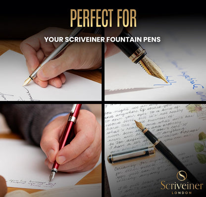 20 Black International Standard Ink Cartridges by Scriveiner