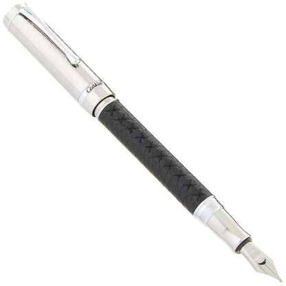 Conklin Duragraph Special Edition Fountain Pen Voyager - Broad Nib, Unique Writing Instrument with Birchwood Barrel