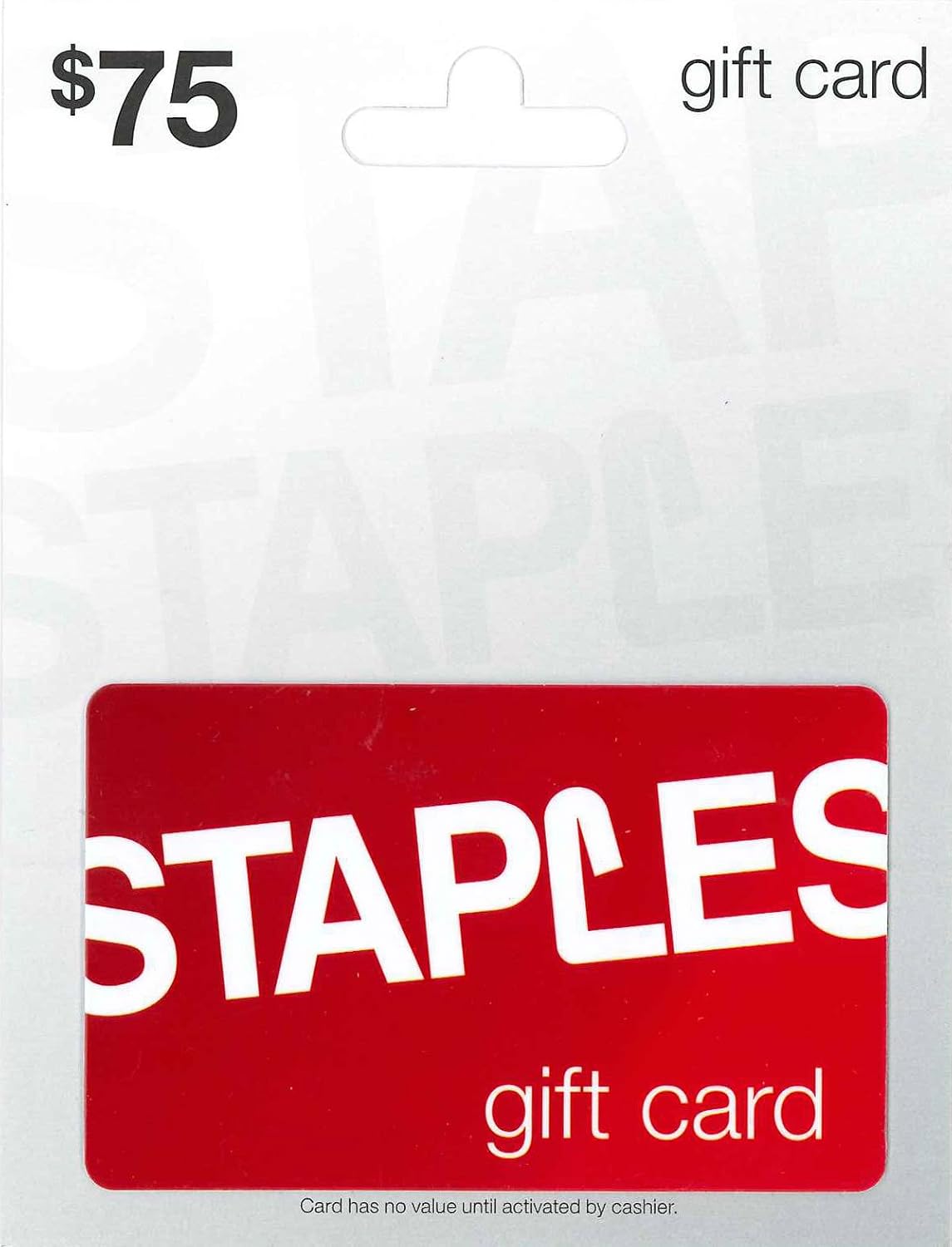 STAPLES Physical Gift Card - $50